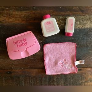 Bitty Baby American Girl baby bathroom essentials